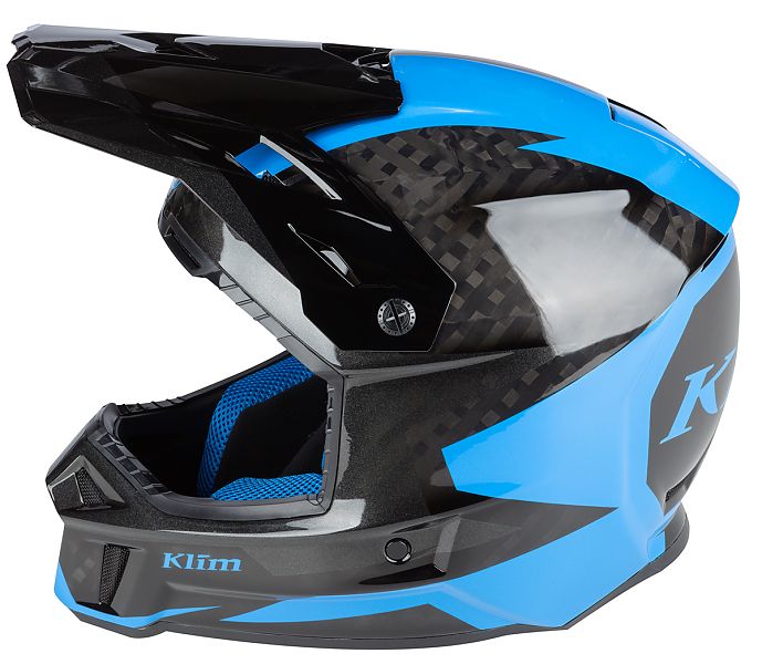 Шлем F3 Carbon Helmet ECE Шлем F3 Carbon Helmet ECE черно синий