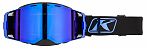 Очки Edge Goggle черный хром синяя зеркальная