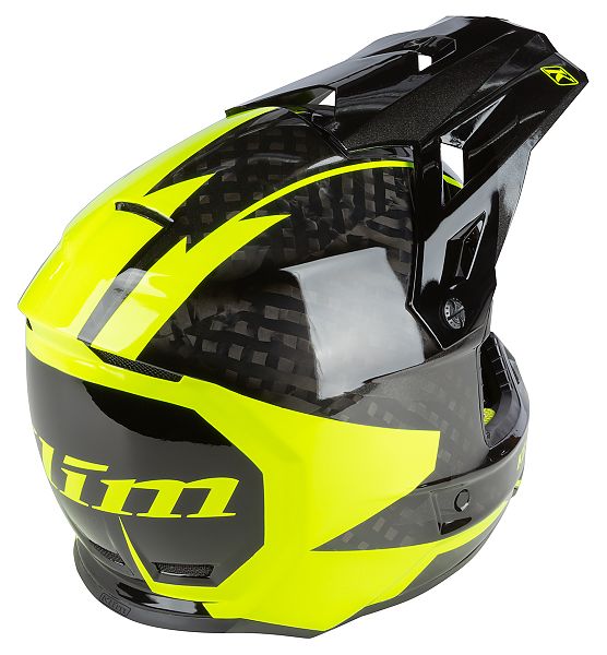 Шлем F3 Carbon Helmet ECE Шлем F3 Carbon Helmet ECE черно-зеленый