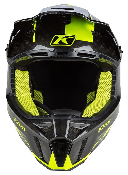 Шлем F3 Carbon Helmet ECE Шлем F3 Carbon Helmet ECE черно-зеленый