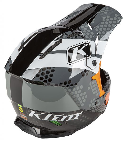 Шлем F5 Koroyd Helmet ECE/DOT Шлем F5 Koroyd Helmet ECE/DOT серо-оранжевый