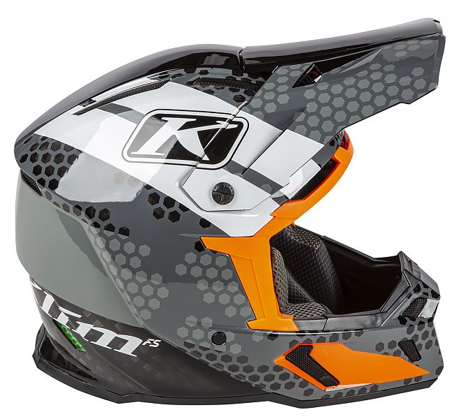 Шлем F5 Koroyd Helmet ECE/DOT Шлем F5 Koroyd Helmet ECE/DOT серо-оранжевый
