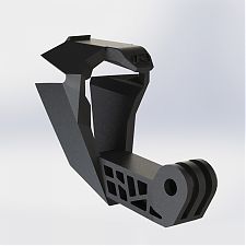 Крепление для камеры на подбородок для шлема F3